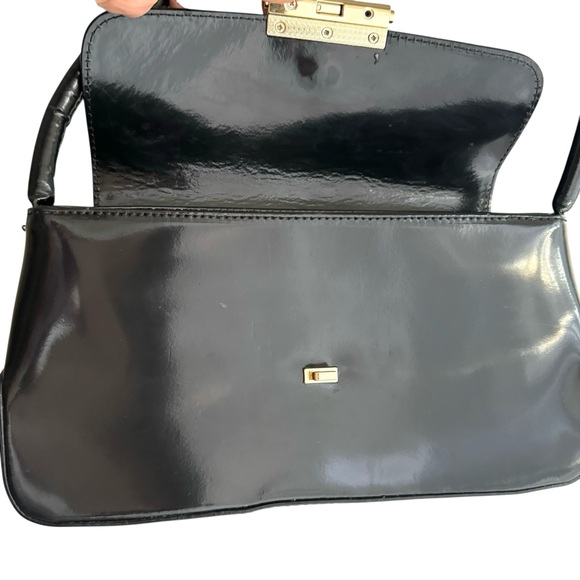 Pratesi Firenze Shoulder Bag Barchetta Black Patent